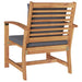 Scaun cu pernă 2 pcs Maro și gri închis 65 x 60 x 76,5 cm - WALTI WALTI