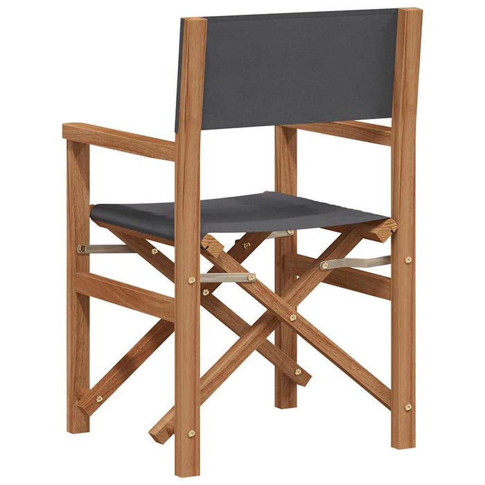 Scaun pliabil pentru directori Gri 56 x 54 x 87 cm - WALTI WALTI