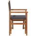 Scaun pliabil pentru directori Gri 56 x 54 x 87 cm - WALTI WALTI