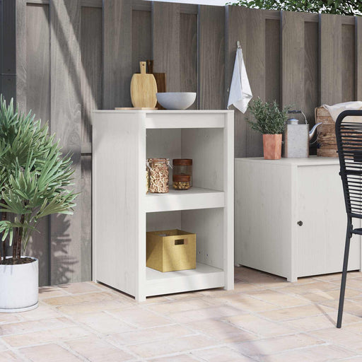 Dulap de bucătărie MEPPEL Alb 55 x 55 x 92 cm Lemn de pin masiv - WALTI WALTI