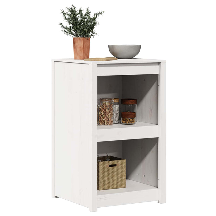 Dulap de bucătărie MEPPEL Alb 55 x 55 x 92 cm Lemn de pin masiv WALTI