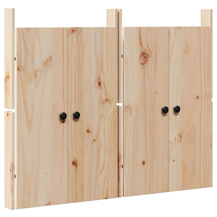 Ușă de bucătărie 2 pcs Crem 50 x 9 x 82 cm Lemn masiv de pin - WALTI WALTI