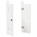 Ușă de bucătărie cu ușă Alb 50 x 9 x 82 cm Lemn masiv de pin - WALTI WALTI