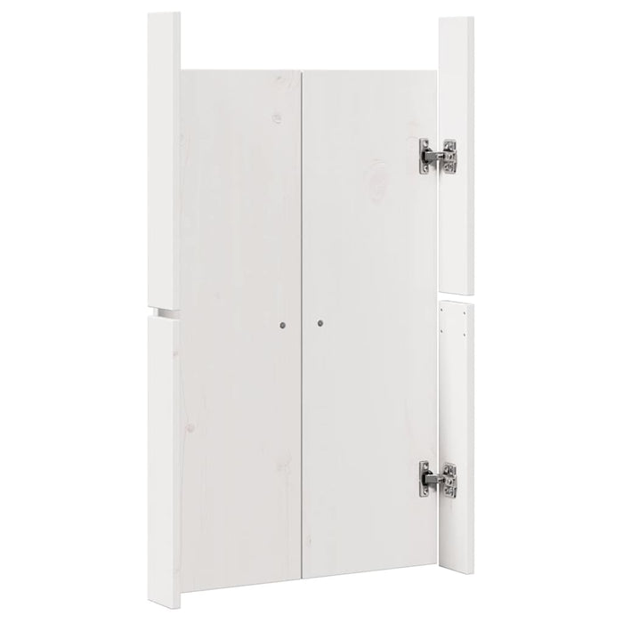 Ușă de bucătărie cu ușă Alb 50 x 9 x 82 cm Lemn masiv de pin - WALTI WALTI