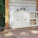 Ușă de bucătărie MEPPEL 2 pcs Alb 50 x 9 x 82 cm - WALTI WALTI
