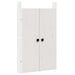 Ușă de bucătărie 2 pcs Alb 50 x 9 x 82 cm Lemn masiv de pin - WALTI WALTI