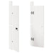 Ușă de bucătărie MEPPEL 2 pcs Alb 50 x 9 x 82 cm - WALTI WALTI