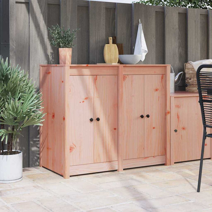 Ușă de bucătărie 2 pcs Maro 50 x 9 x 82 cm lemn masiv de duglas - WALTI WALTI