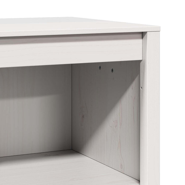 Dulap de bucătărie cu raft MEPPEL Alb cald 106 x 55 x 92 cm WALTI