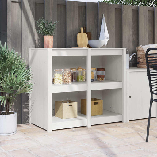 Dulap de bucătărie cu raft MEPPEL Alb cald 106 x 55 x 92 cm - WALTI WALTI