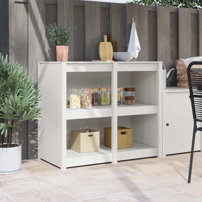 Dulap de bucătărie cu raft MEPPEL Alb cald 106 x 55 x 92 cm WALTI