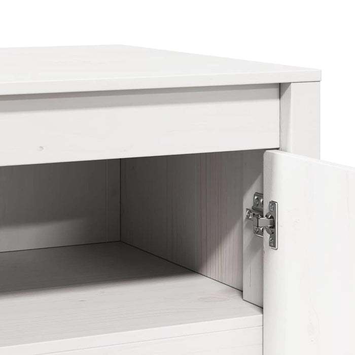 Dulap de bucătărie Alb 106 x 55 x 64 cm Lemn masiv de pin - WALTI WALTI
