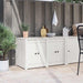 Dulap de bucătărie Alb 106 x 55 x 64 cm Lemn masiv de pin - WALTI WALTI