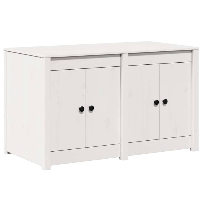 Dulap de bucătărie Alb 106 x 55 x 64 cm Lemn masiv de pin - WALTI WALTI