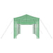 Seră cu cadru pop-up cu acoperiș Verde 290 x 430 x 315 cm Fier - WALTI WALTI