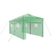 Seră cu cadru pop-up cu acoperiș Verde 290 x 580 x 315 cm Fier - WALTI WALTI