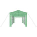 Seră cu cadru pop-up cu acoperiș Verde 290 x 580 x 315 cm Fier - WALTI WALTI