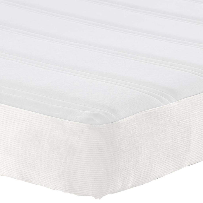 Saltea de pat cu saltea Crem 100 x 200 cm țesătură - WALTI WALTI