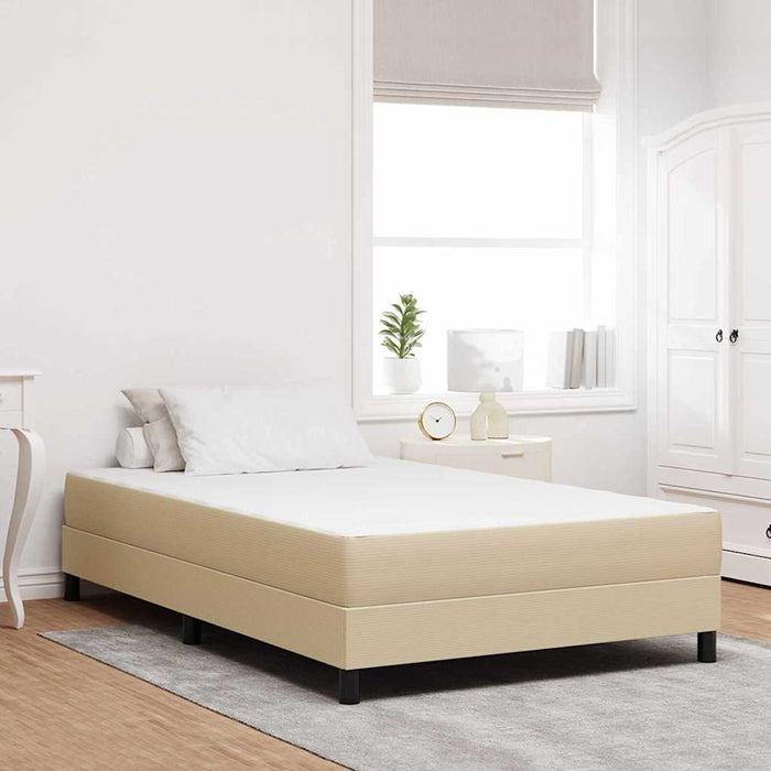 Saltea de pat cu saltea Verde salvie 120 x 190 cm țesătură - WALTI WALTI