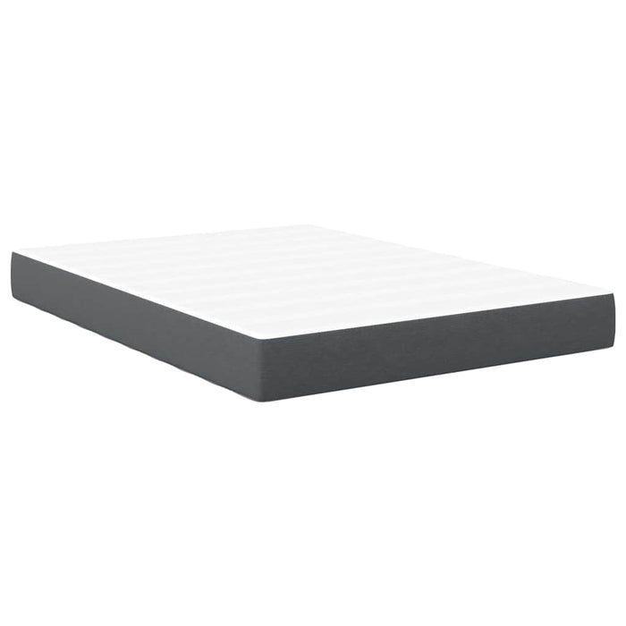 Saltea de pat cu saltea Gri 140 x 190 cm țesătură - WALTI WALTI
