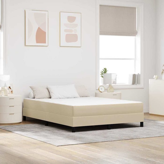 Saltea de pat cu saltea Verde salvie 140 x 190 cm țesătură - WALTI WALTI