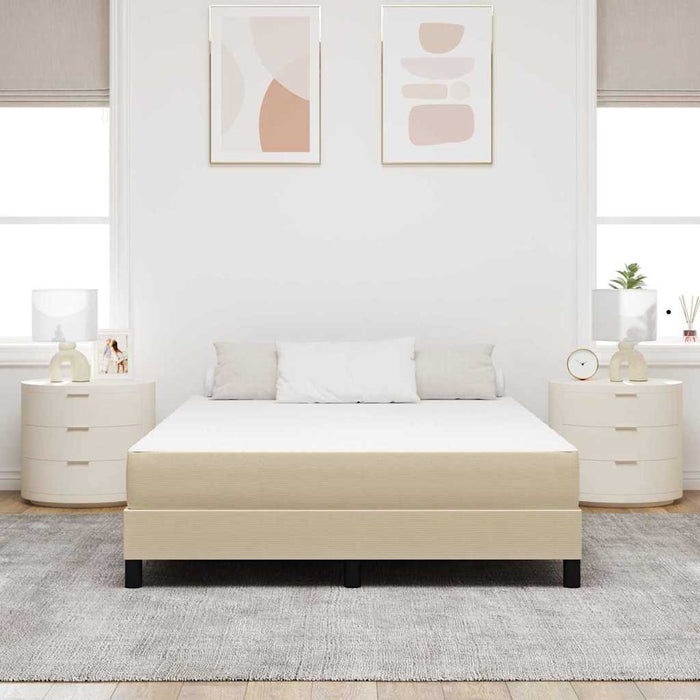 Saltea de pat cu saltea Verde salvie 140 x 190 cm țesătură - WALTI WALTI