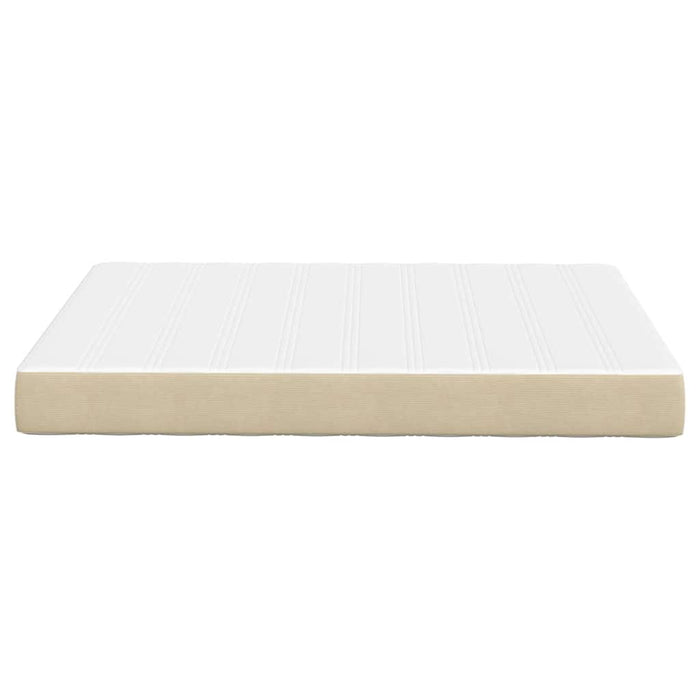 Saltea de pat cu saltea Verde salvie 140 x 190 cm țesătură - WALTI WALTI