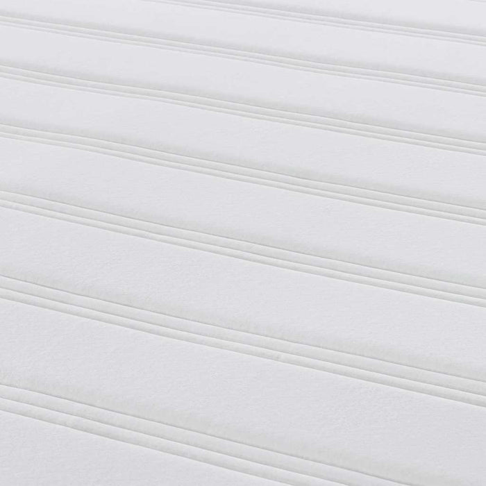 Saltea de pat cu saltea Crem 140 x 200 cm țesătură - WALTI WALTI