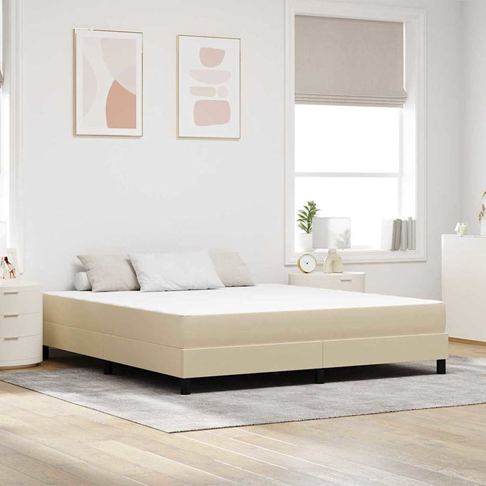 Saltea de pat cu saltea Verde salvie 180 x 200 cm țesătură - WALTI WALTI
