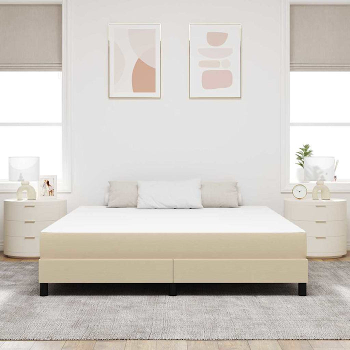 Saltea de pat cu saltea Verde salvie 180 x 200 cm țesătură - WALTI WALTI
