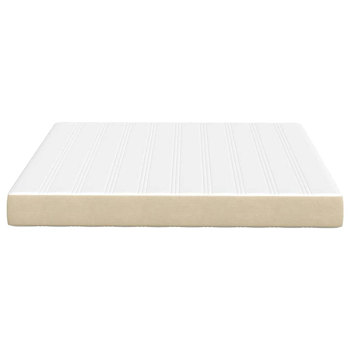 Saltea de pat cu saltea Verde salvie 180 x 200 cm țesătură - WALTI WALTI