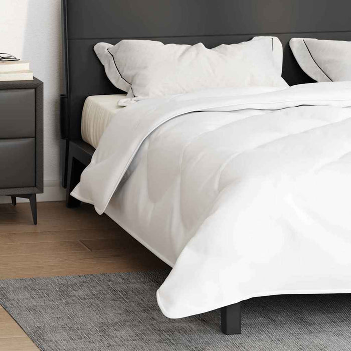 Plapumi & Pături Alb 200 x 220 cm Microfibră - WALTI WALTI