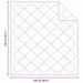 Plapumi & Pături Alb 240 x 220 cm Microfibră - WALTI WALTI