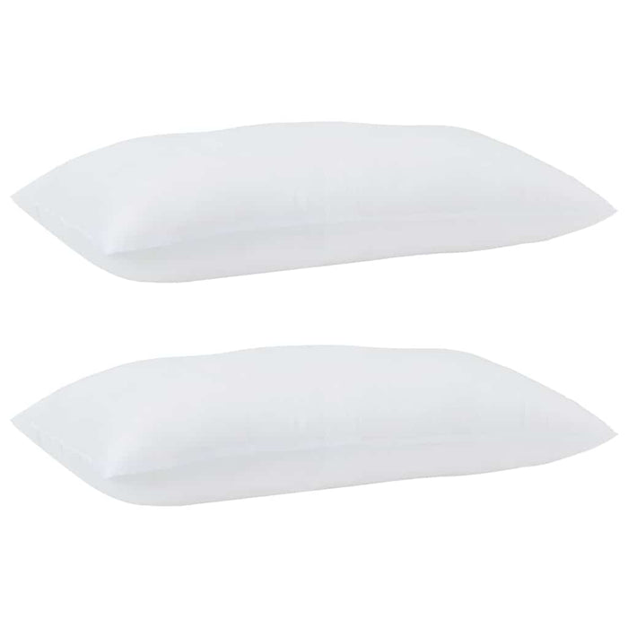 Pernă cu pernă 2 pcs Alb 81 x 42 x 20 cm Poliester - WALTI WALTI