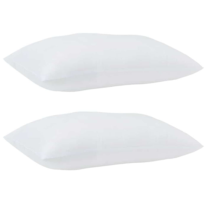 Pernă cu pernă 2 pcs Alb 61 x 41 x 20 cm Poliester - WALTI WALTI