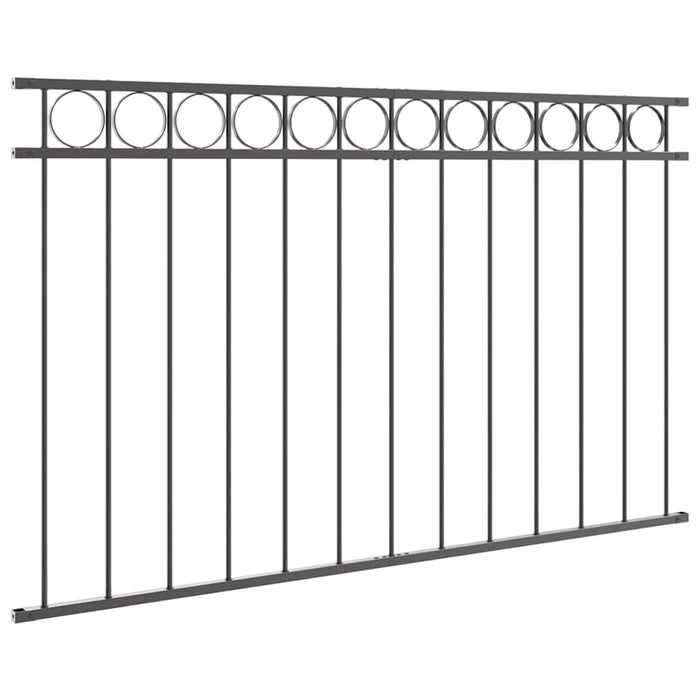 Element de gard ASSEN Gri 170 x 100 cm Oțel - WALTI WALTI