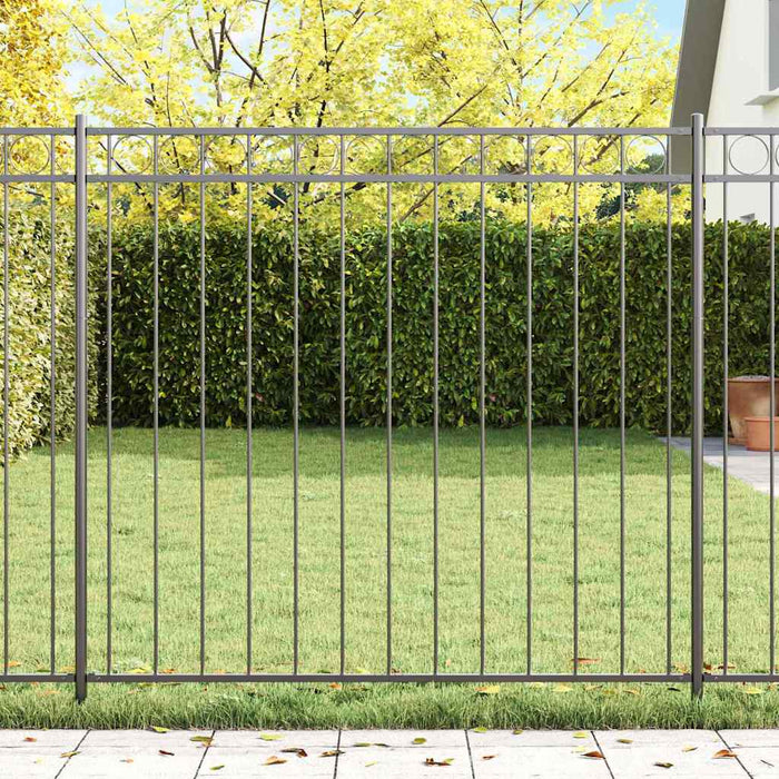 Element de gard ASSEN Gri 170 x 150 cm Oțel - WALTI WALTI