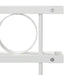 Element de gard ASSEN Alb 170 x 80 cm Oțel - WALTI WALTI