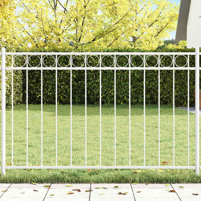 Element de gard ASSEN Alb 170 x 100 cm Oțel - WALTI WALTI