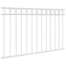 Element de gard ASSEN Alb 170 x 100 cm Oțel - WALTI WALTI