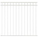 Element de gard ASSEN Alb 170 x 150 cm Oțel - WALTI WALTI