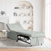 Pat canapea Gri deschis 194 x 67 x 82 cm Catifea - WALTI WALTI