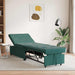 Pat canapea Verde închis 194 x 67 x 82 cm Catifea - WALTI WALTI
