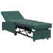 Pat canapea Verde închis 194 x 67 x 82 cm Catifea - WALTI WALTI
