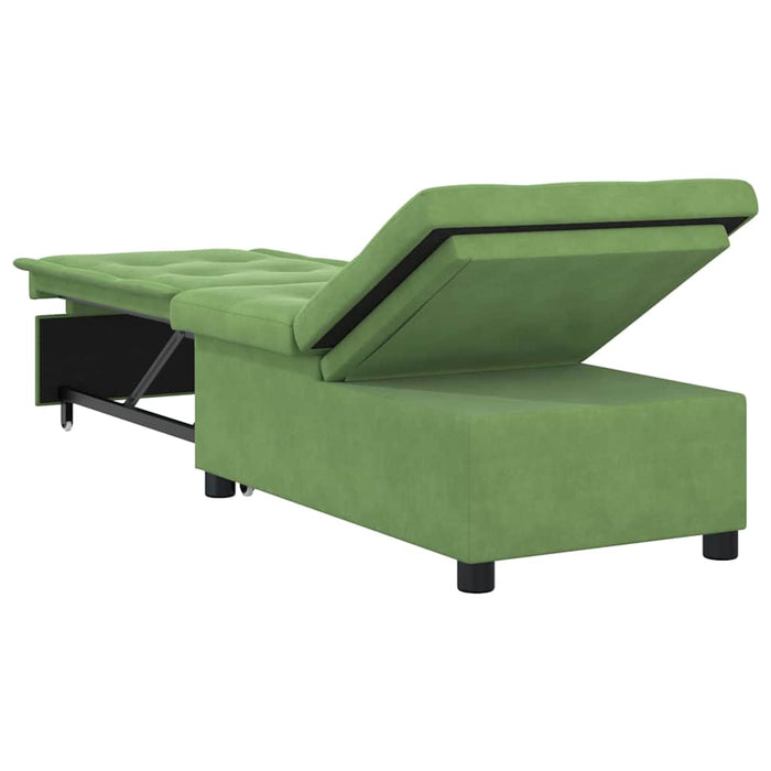 Pat canapea Verde deschis 194 x 67 x 82 cm Catifea - WALTI WALTI