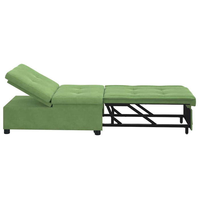 Pat canapea Verde deschis 194 x 67 x 82 cm Catifea - WALTI WALTI
