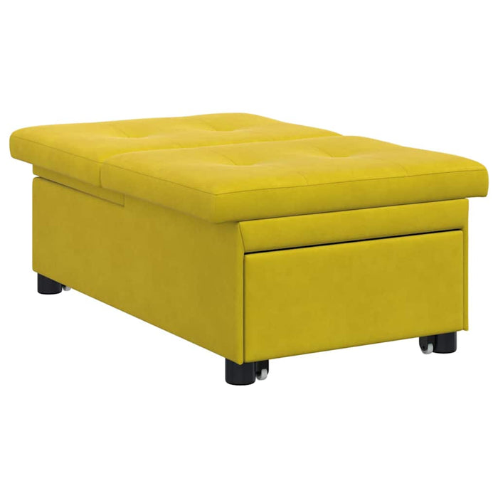 Pat canapea Galben 194 x 67 x 82 cm Catifea - WALTI WALTI