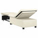 Pat canapea Crem 194 x 67 x 82 cm Catifea - WALTI WALTI