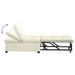 Pat canapea Crem 194 x 67 x 82 cm Catifea - WALTI WALTI