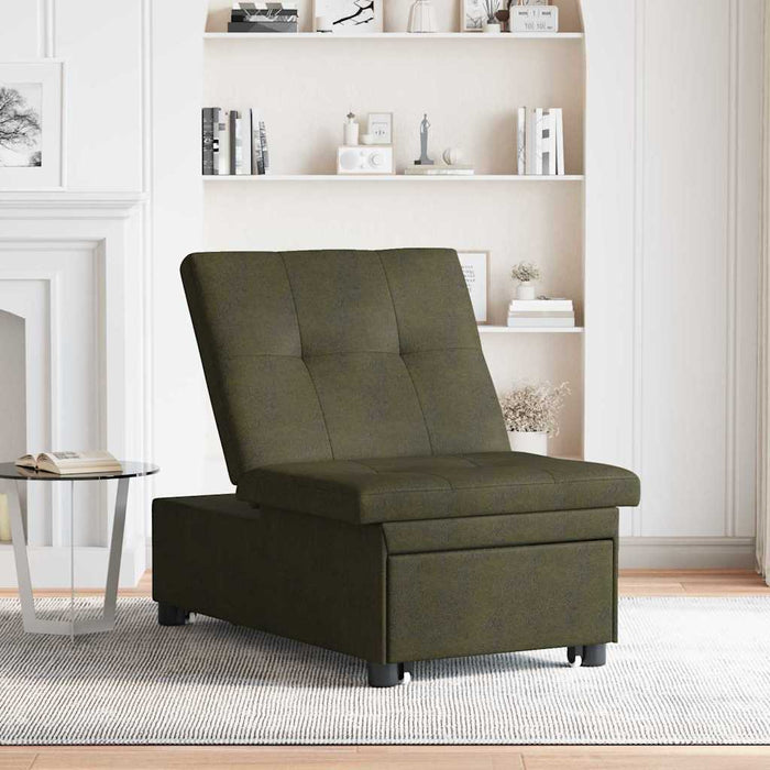 Pat canapea Verde Army 194 x 67 x 82 cm Material Huahua - WALTI WALTI
